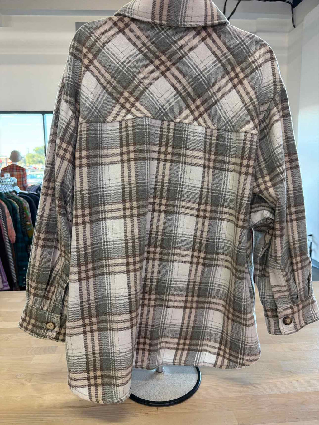 saints & Hearts Size M/L Green flannel
