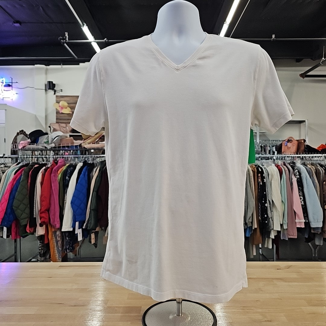 Mack Weldon Men's Size S White MENS T-shirt