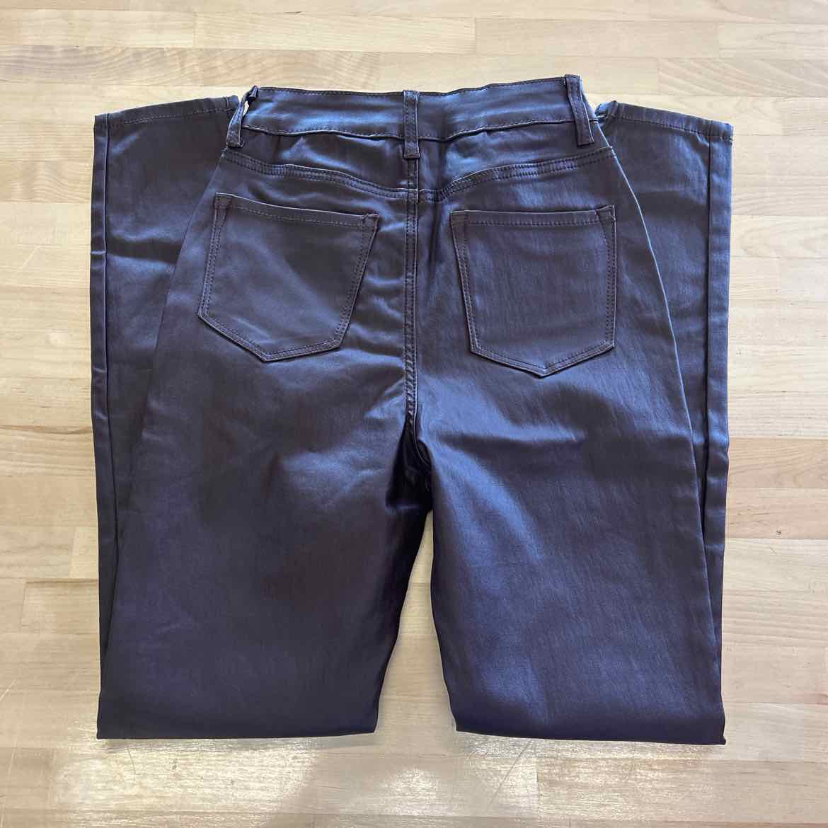 LegEnd Size M Burgandy Faux Leather New Pants