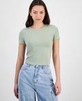 hippie rose Size L Short-Sleeve Cropped T-Shirt