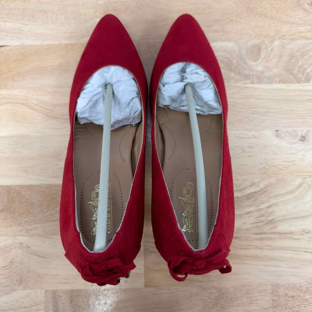 Coach Size 8 Wine New Pumps