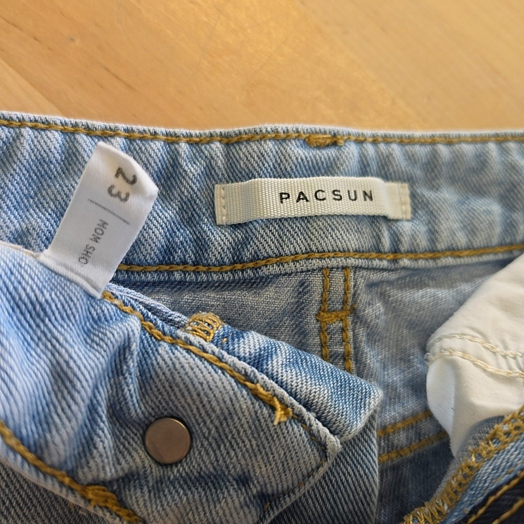 Pacsun Women Size 23 Blue Preloved Shorts