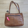 Genuine Leather Brown Tote Leather Purse