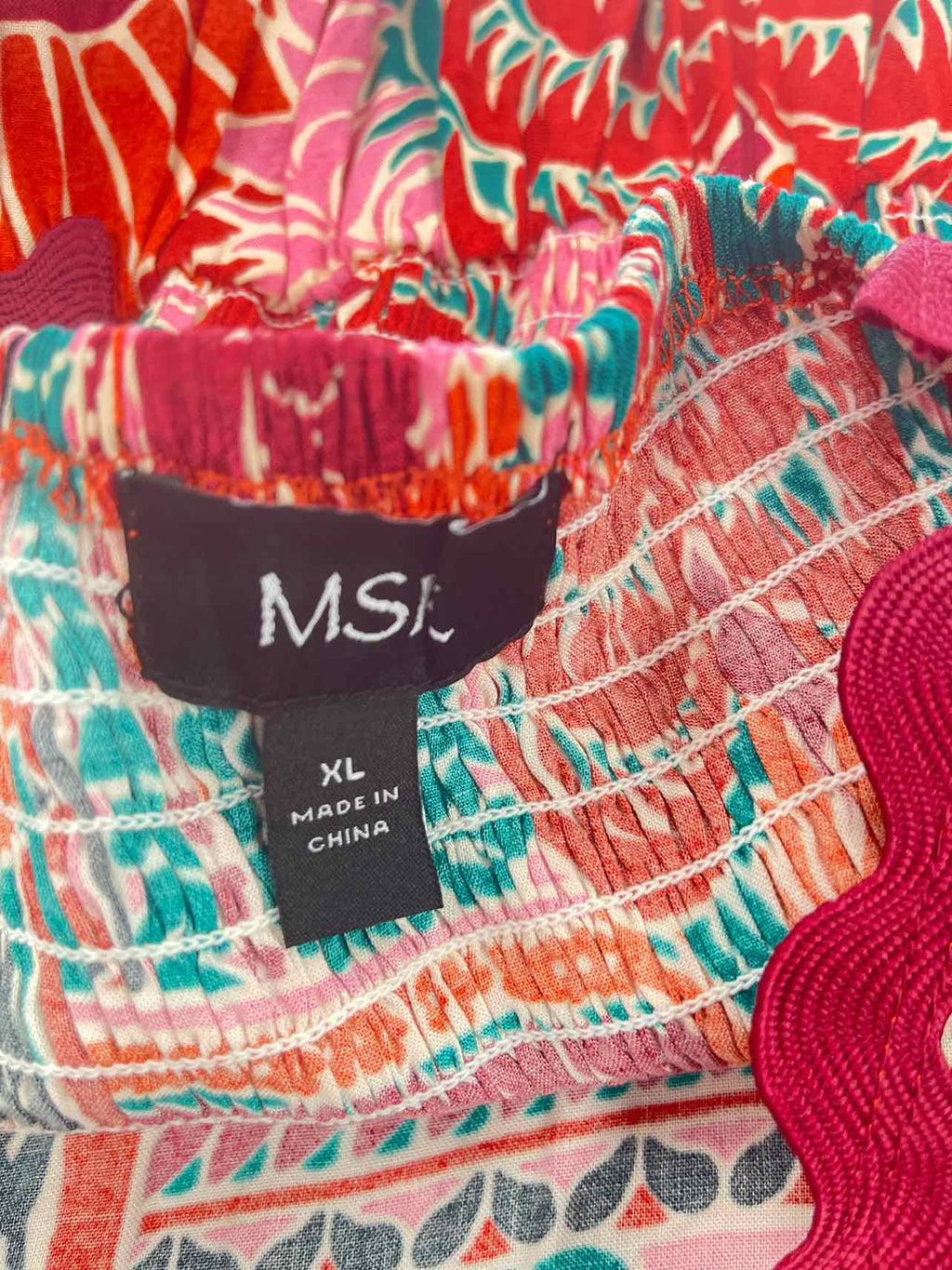 MSK Size XL Pink New Dress