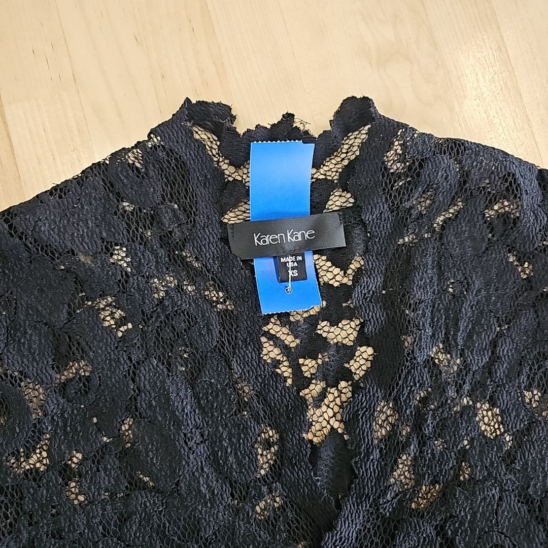 Karen Kane Size XS Black Dress