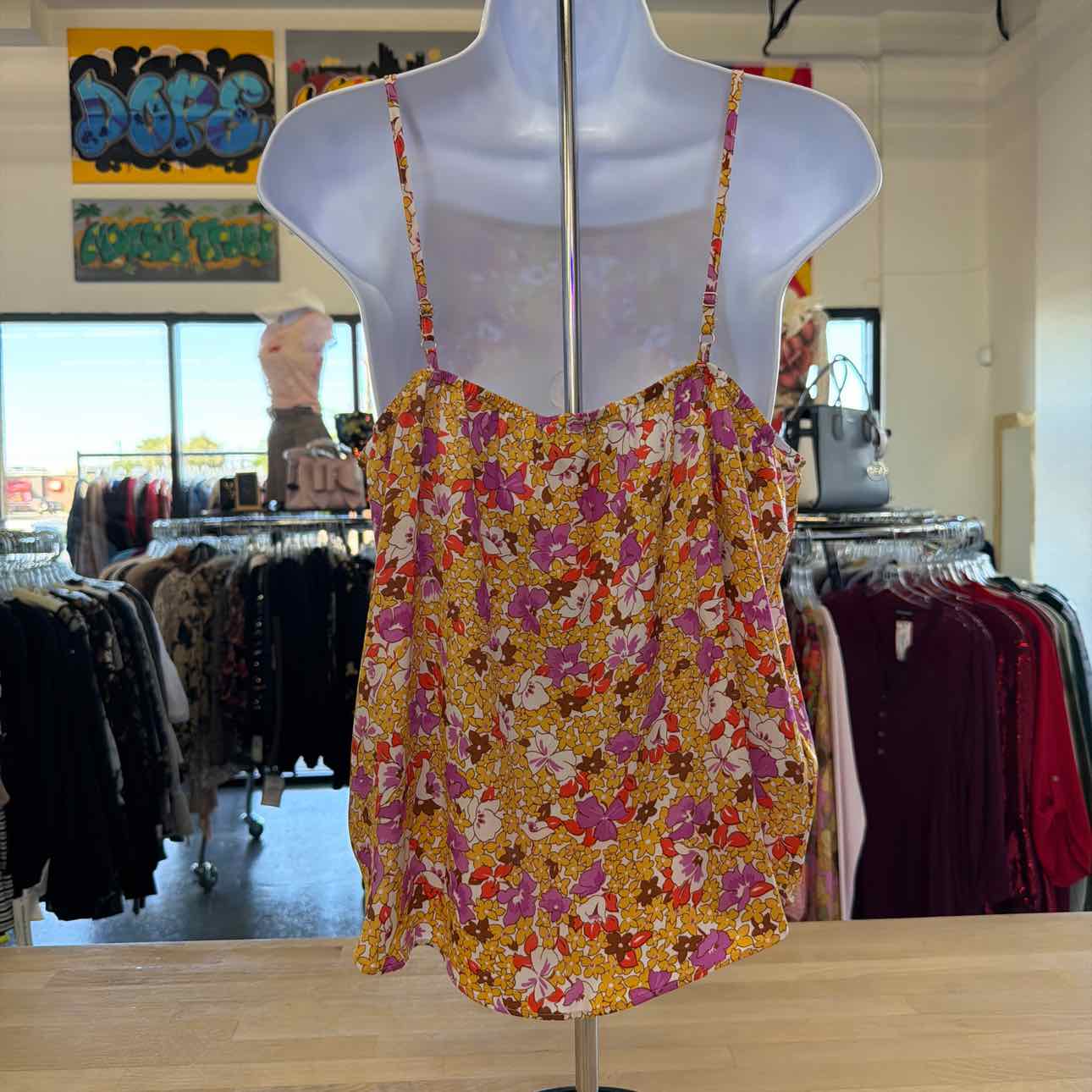 Ann Taylor Size S Multi-Color Preloved Tank