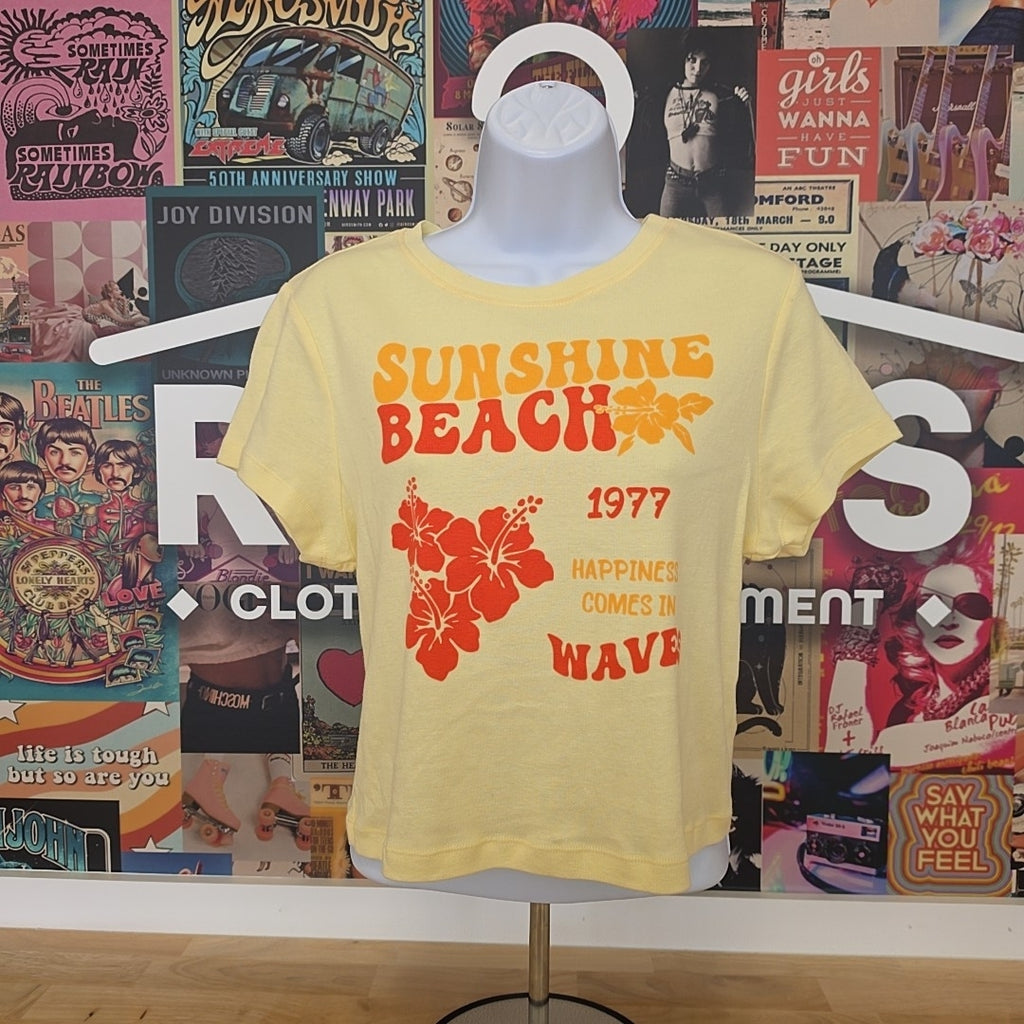 Self E Size L Sunshine Beach Hibiscus Tee