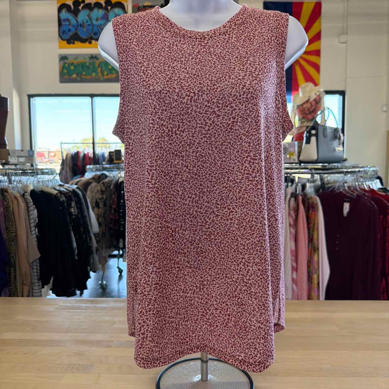 Athleta Size S Pink Preloved Athletic Tank