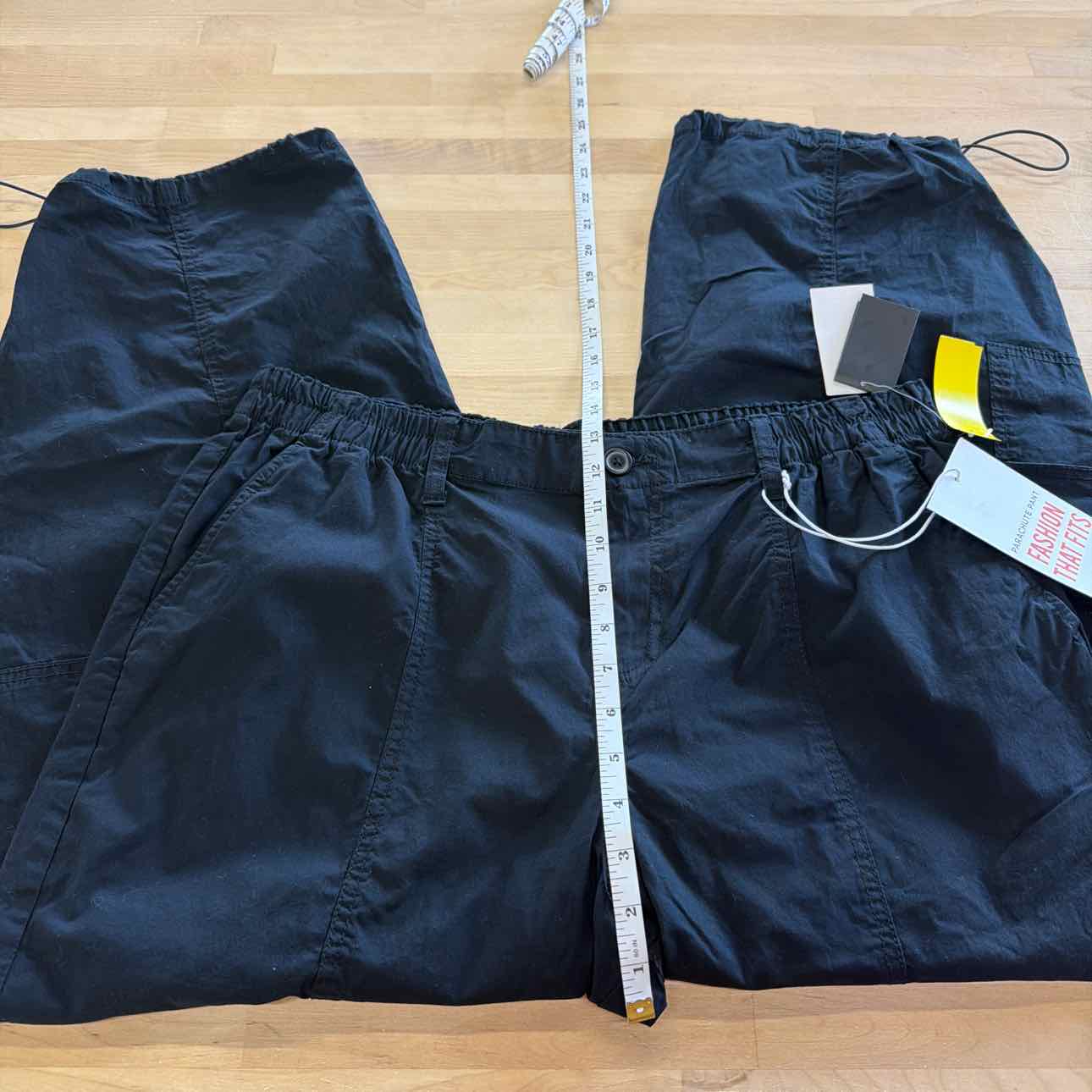 Celebrity Pink Juniors' Camo-Print Drawcord-Hem Parachute Pants