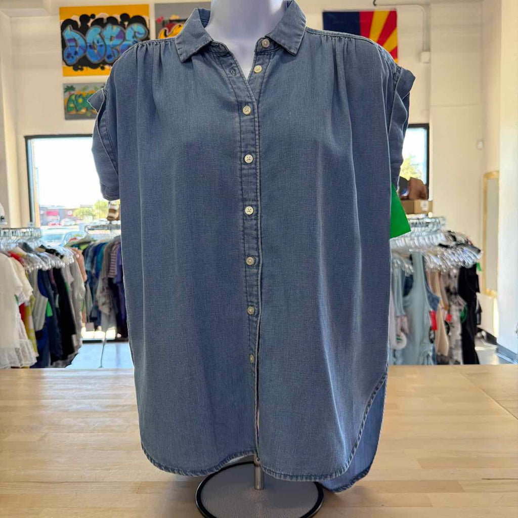Loft Size XS Blue Preloved Tunic