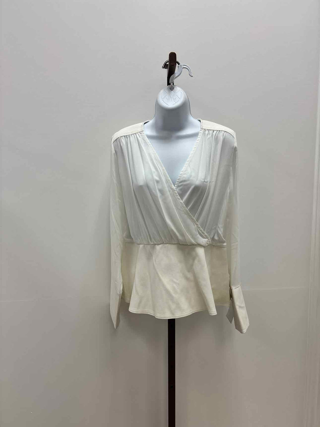 Garcia Size L White New Blouse LS
