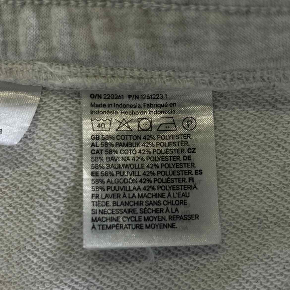 Divided Size S Gray Preloved Sweatpants