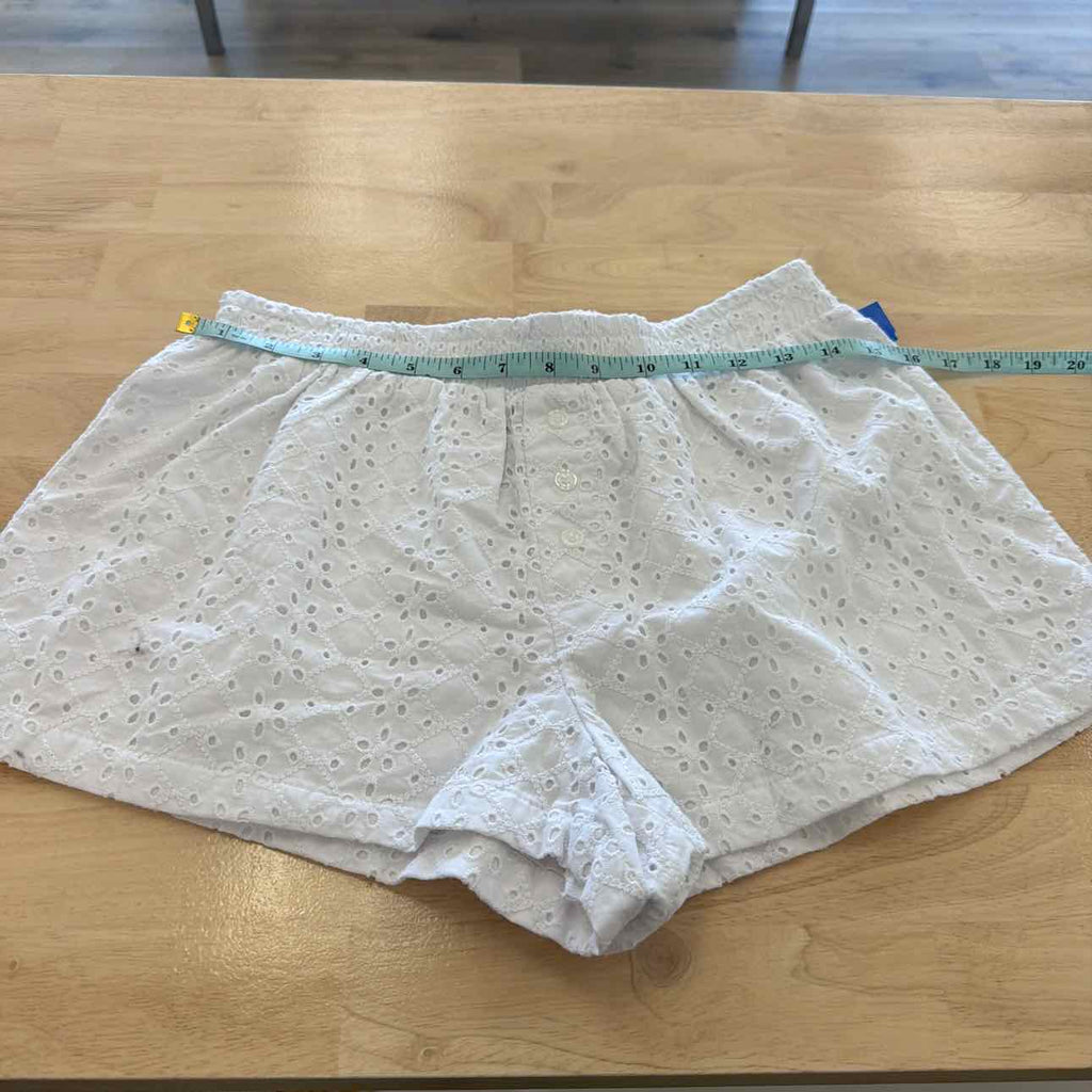 Planet Heart Women Size L White New Shorts