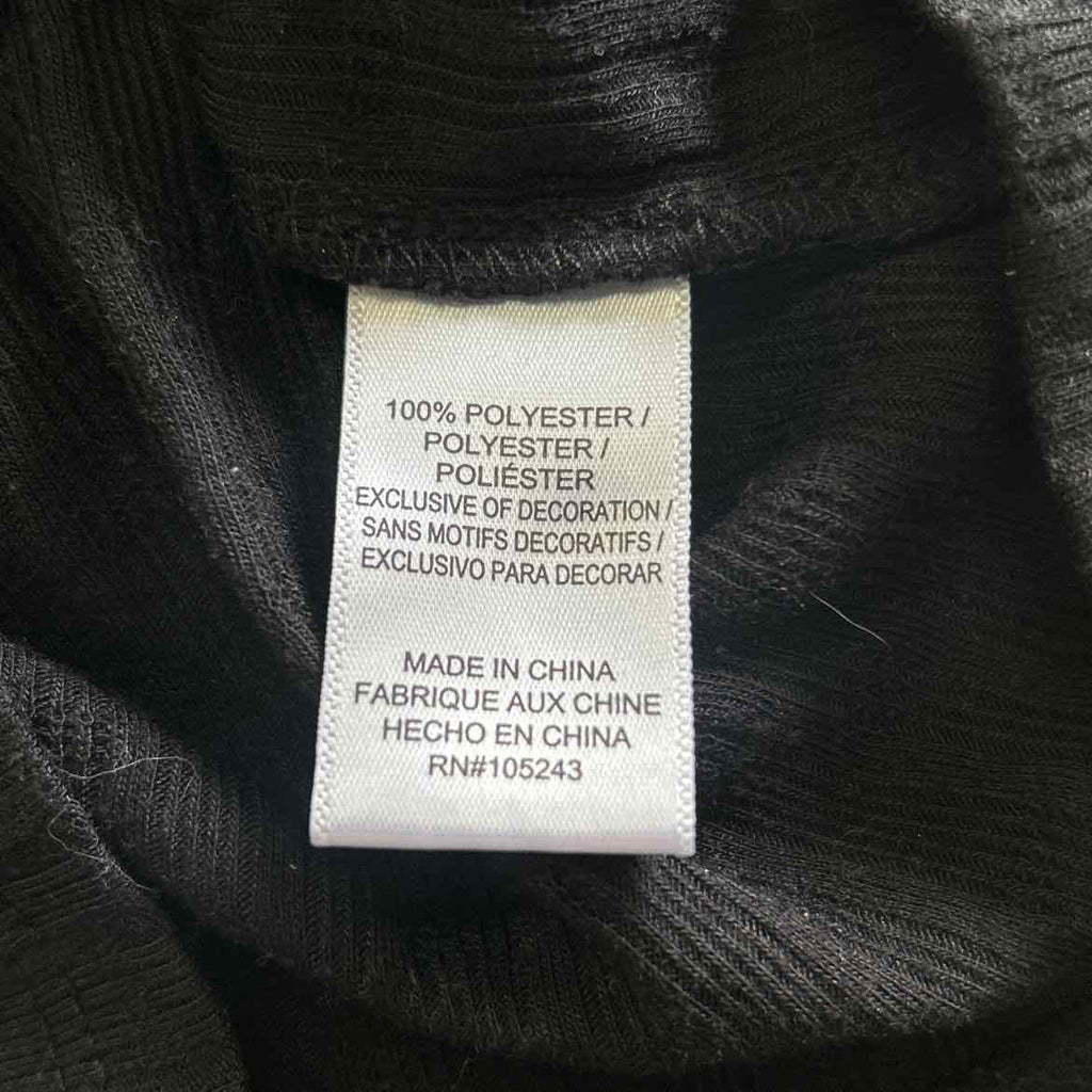 Hiatus Size L Black Preloved Button Down SS
