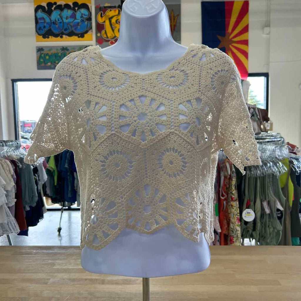 Rebellion Size XL Tan Knit Preloved Coverup