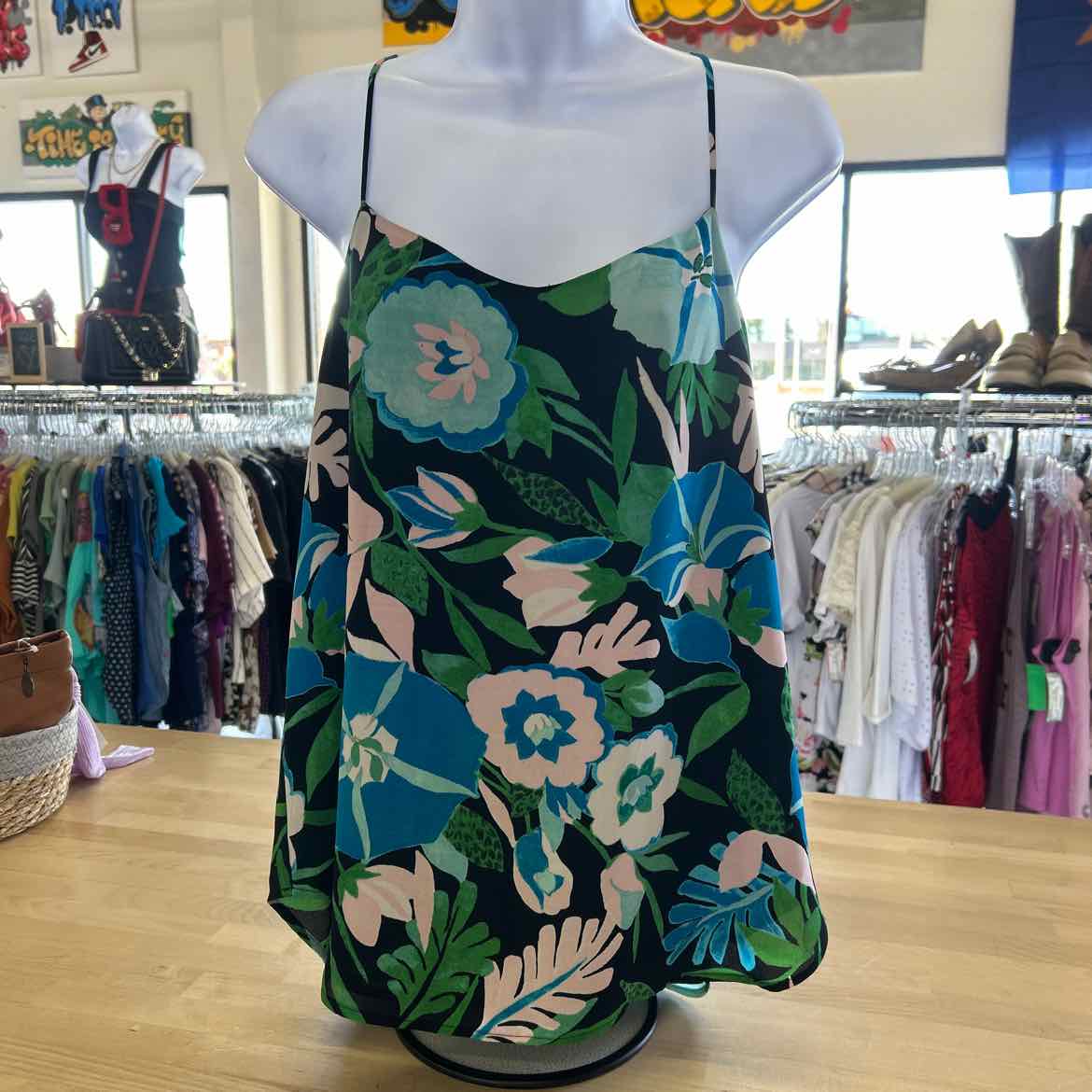Loft Size S Blue green Preloved Tank