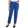 Women's Alfred Dunner Allure Fitted Stretch Medium Length Pants,