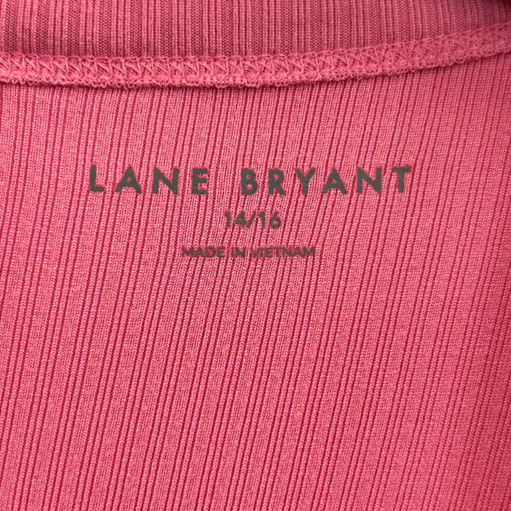 Lane Bryant Size 14/16 Pink Cardigan