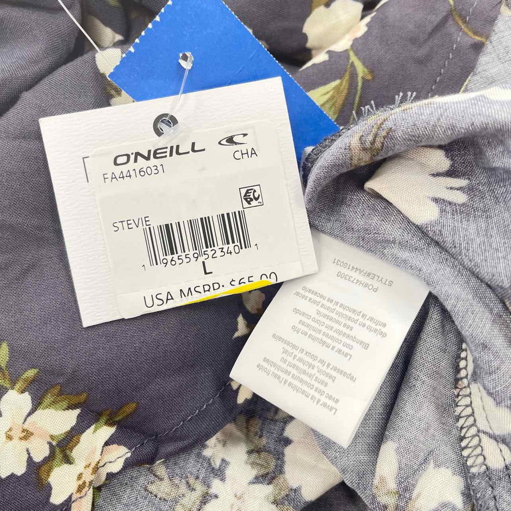 Oneill Size L Juniors' Stevie Dress - Periscope