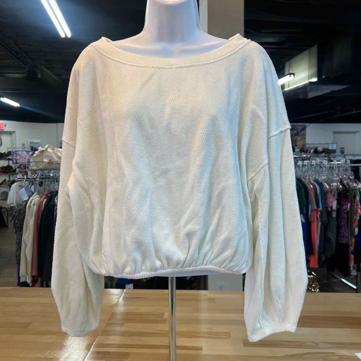 we the free Size M White Preloved Sweater