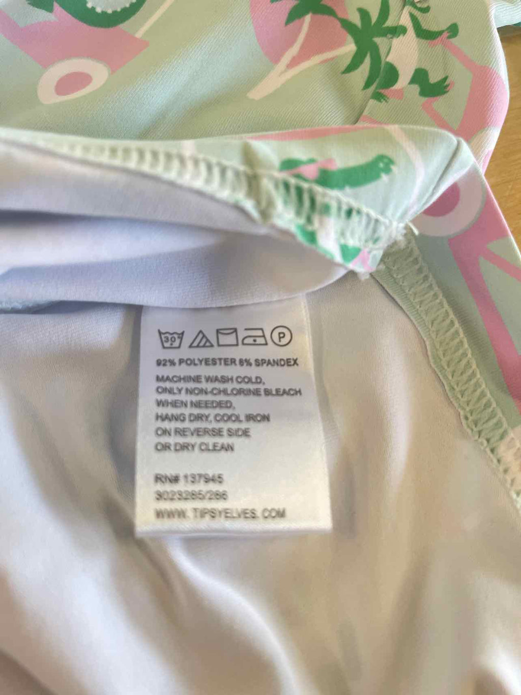 Tipsy Elves Size S Green Preloved Polo