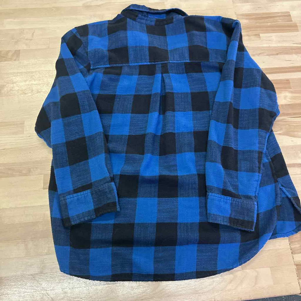 American Eagle Size L Blue flannel