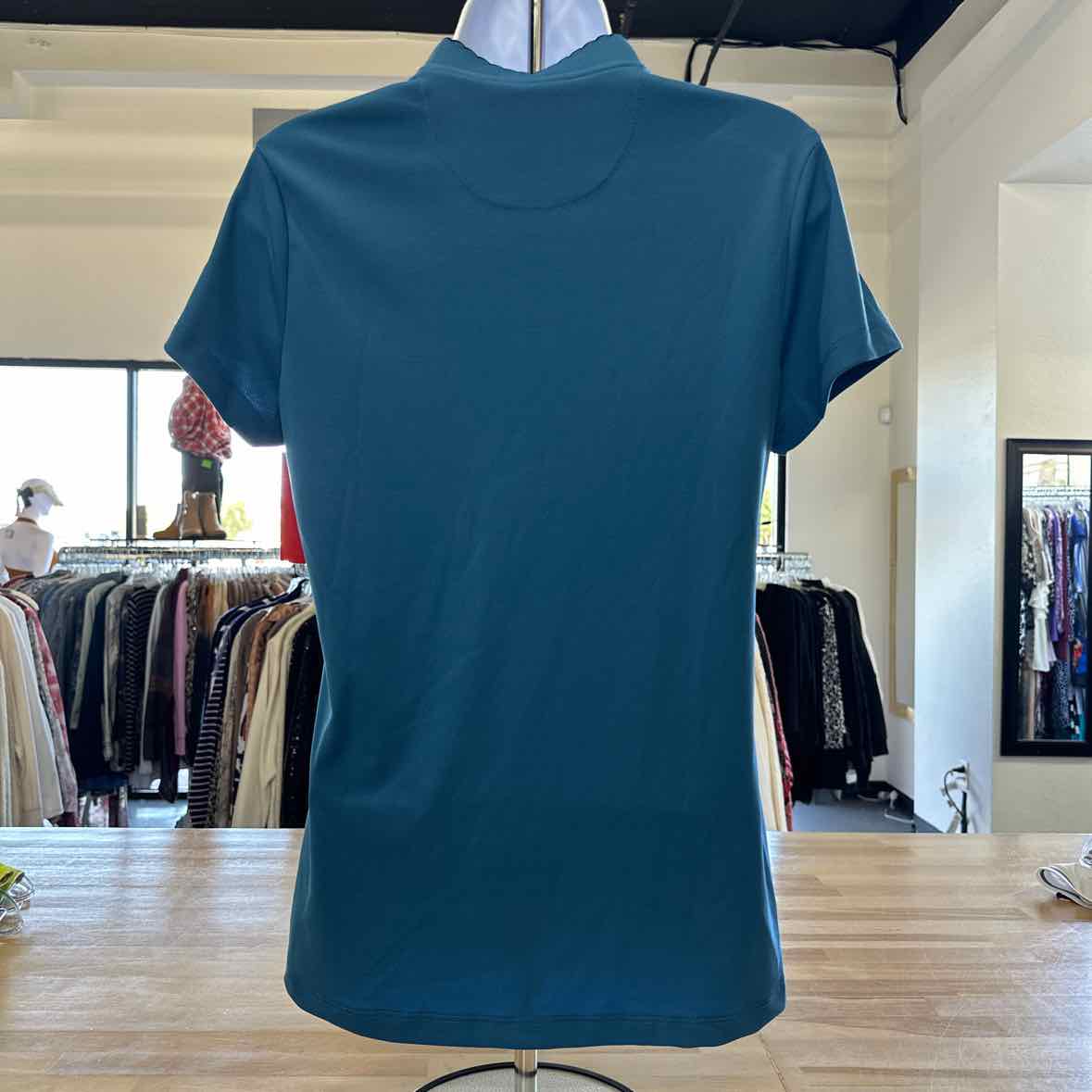 Greg Norman Size M Blue Polo