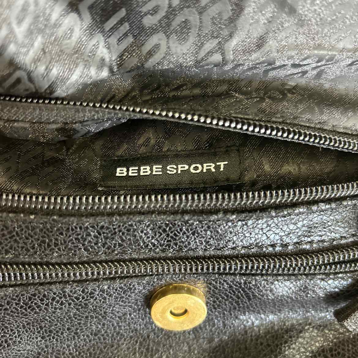 Bebe Black Fanny Pack - accessories