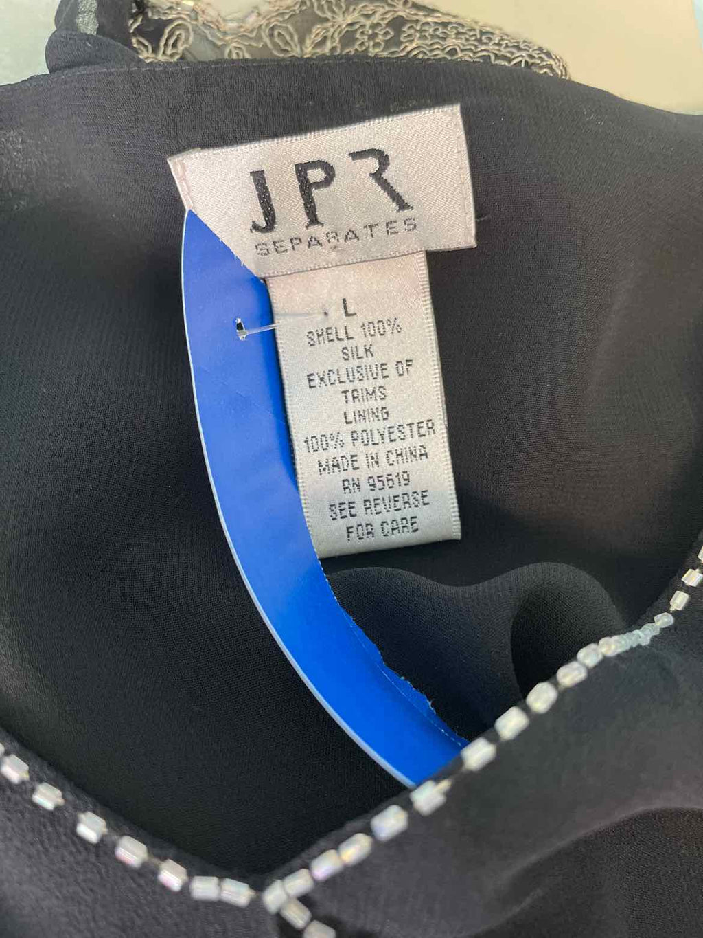 Size L Black Sleeveless