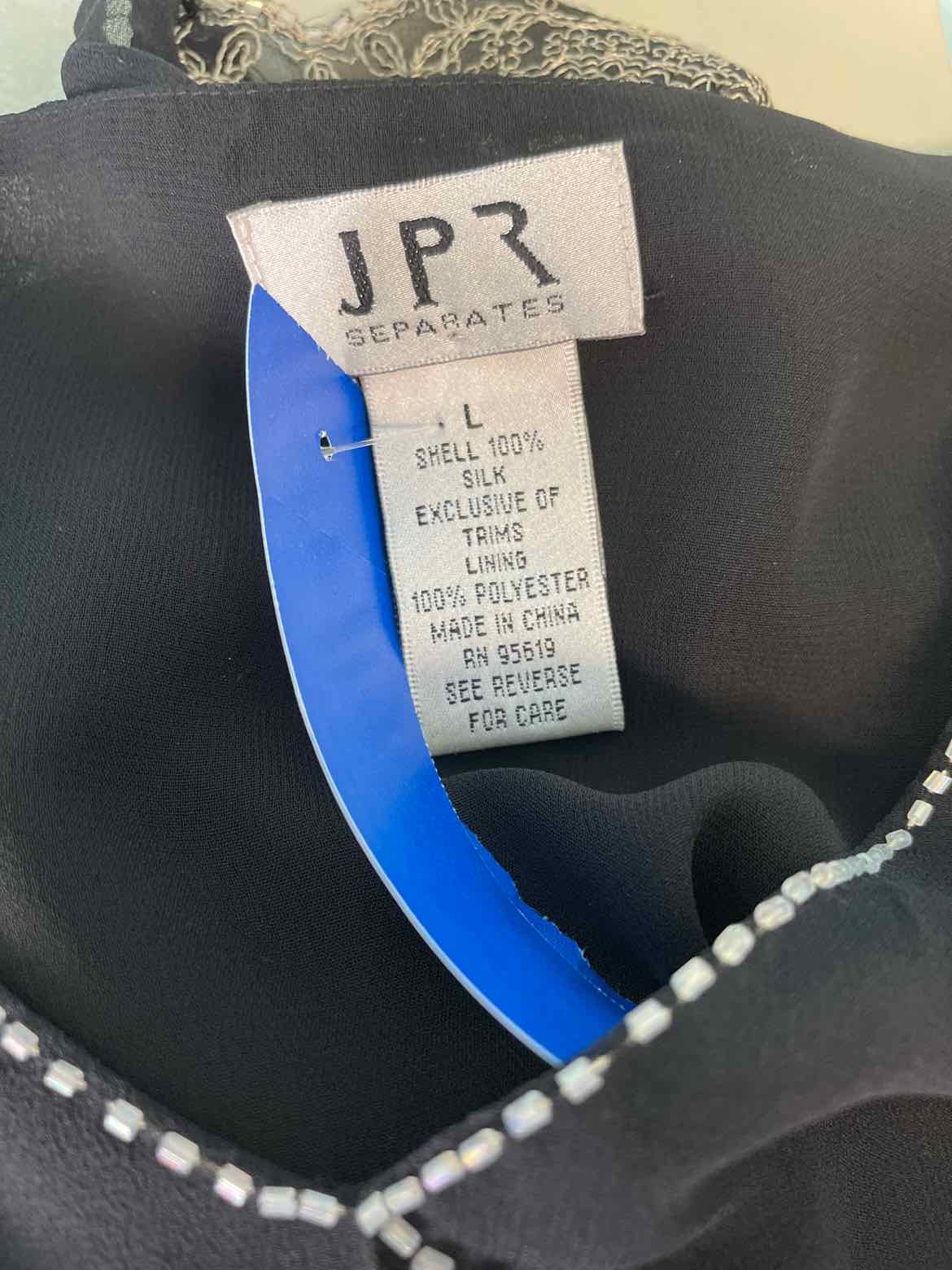 Size L Black Sleeveless