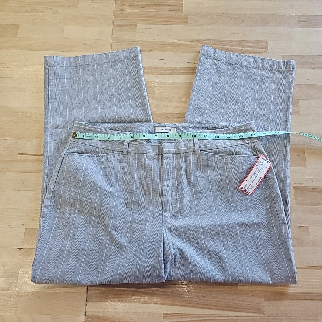 dockers Size 6 Gray Used Pants
