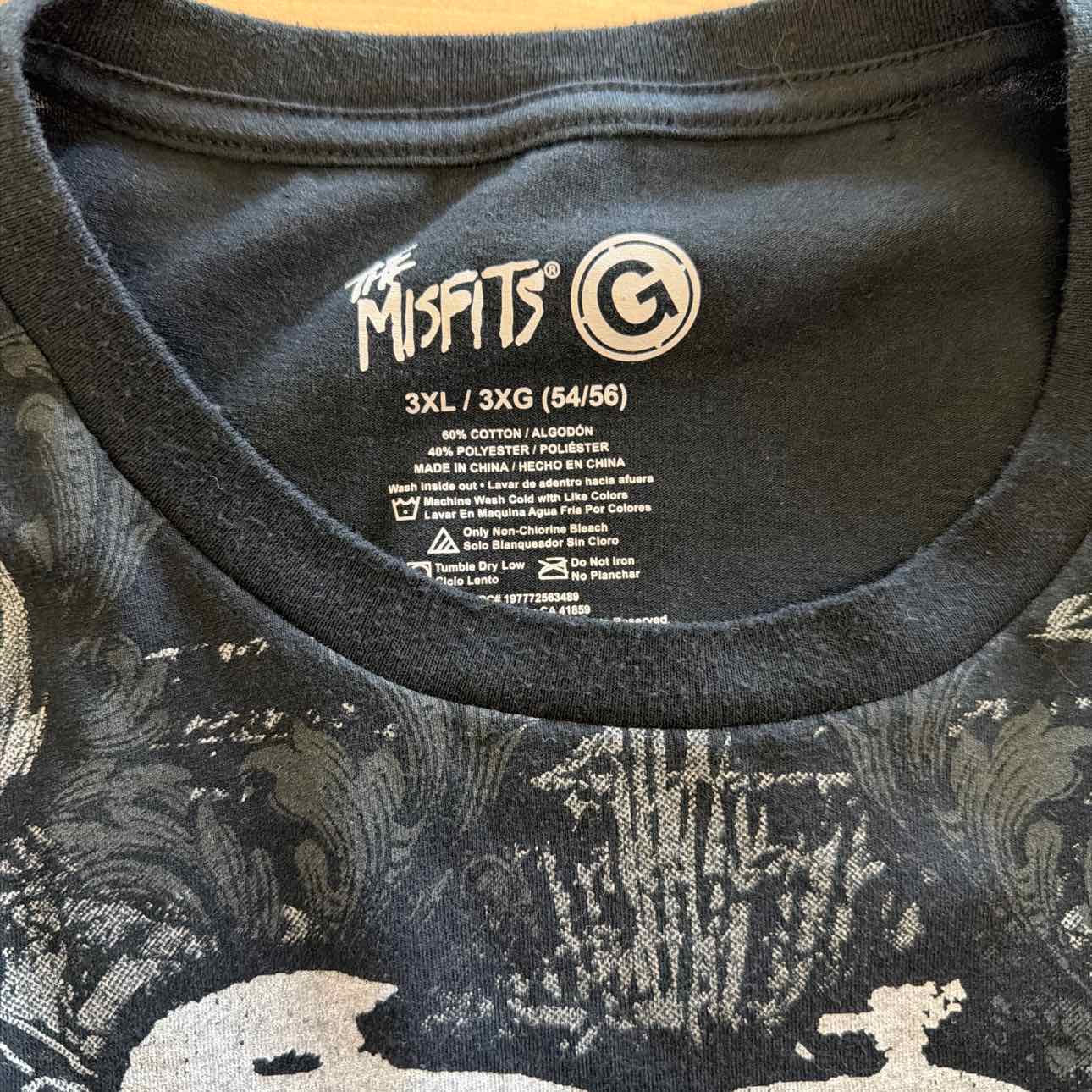 AssortedBrands Size 3XL Black MENS T-shirt