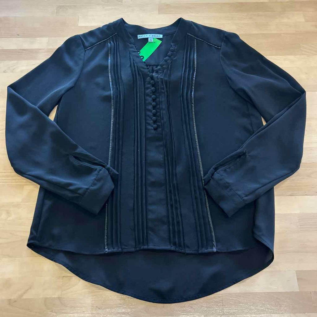 Antonio Melani Size XS Black Blouse