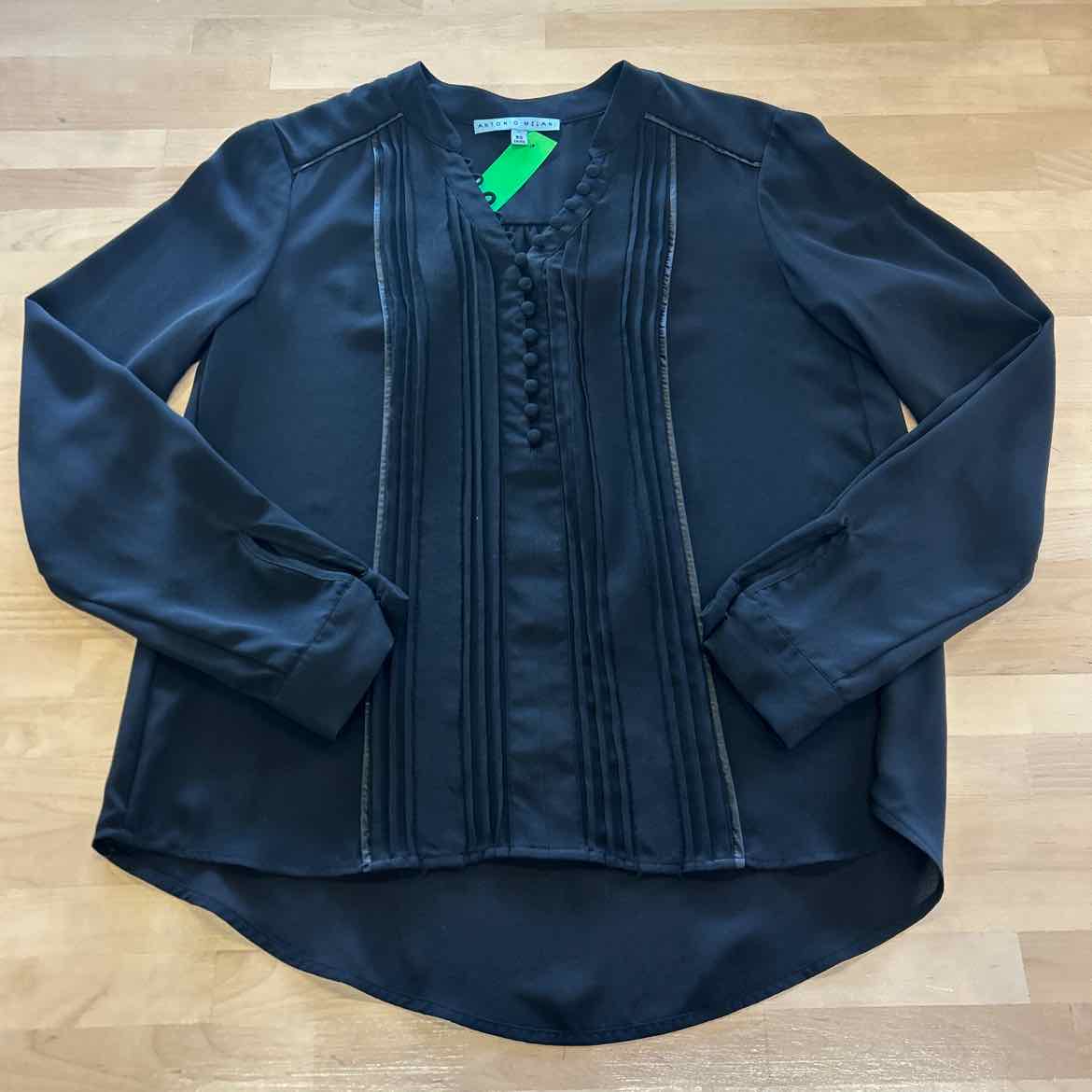 Antonio Melani Size XS Black Blouse