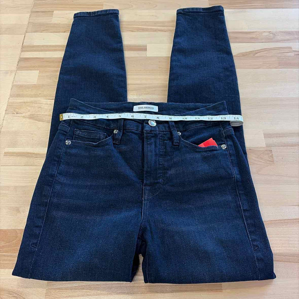 Good American Size 0 Blue Used Jeans