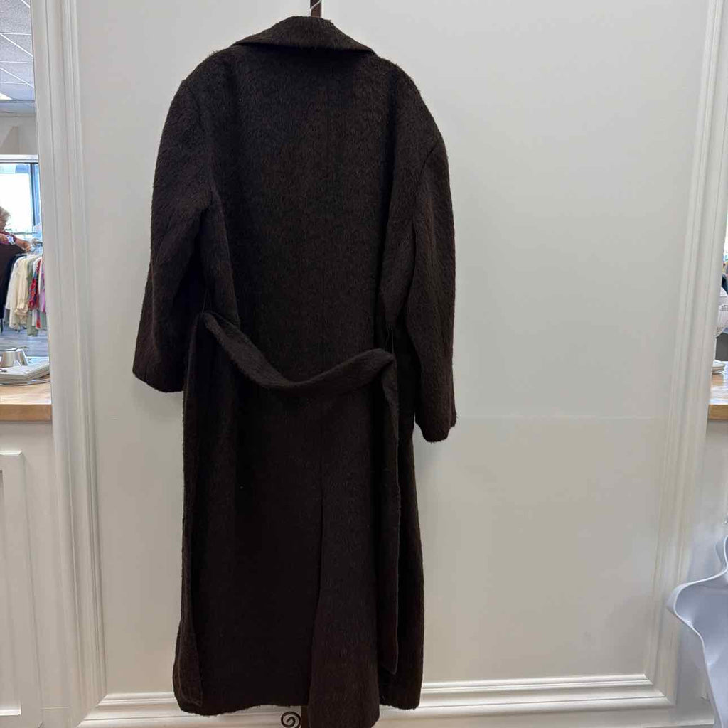 Kenneth Cole Size L Brown New Trenchcoat