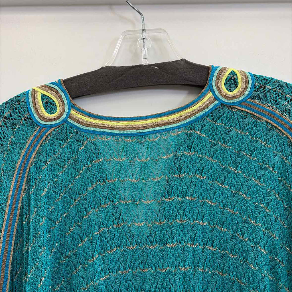 Calypso Women Size OS Blue Shawl