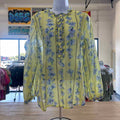 Talbots Size LP Yellow Preloved Blouse LS