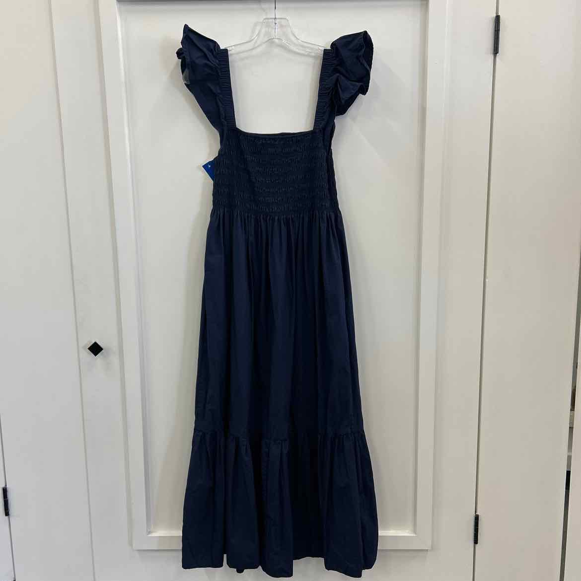 o.p.t. Size L Navy Cotton Preloved Dress
