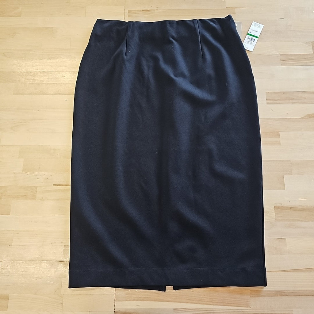 Dkny Pull-on Pencil Skirt - Black