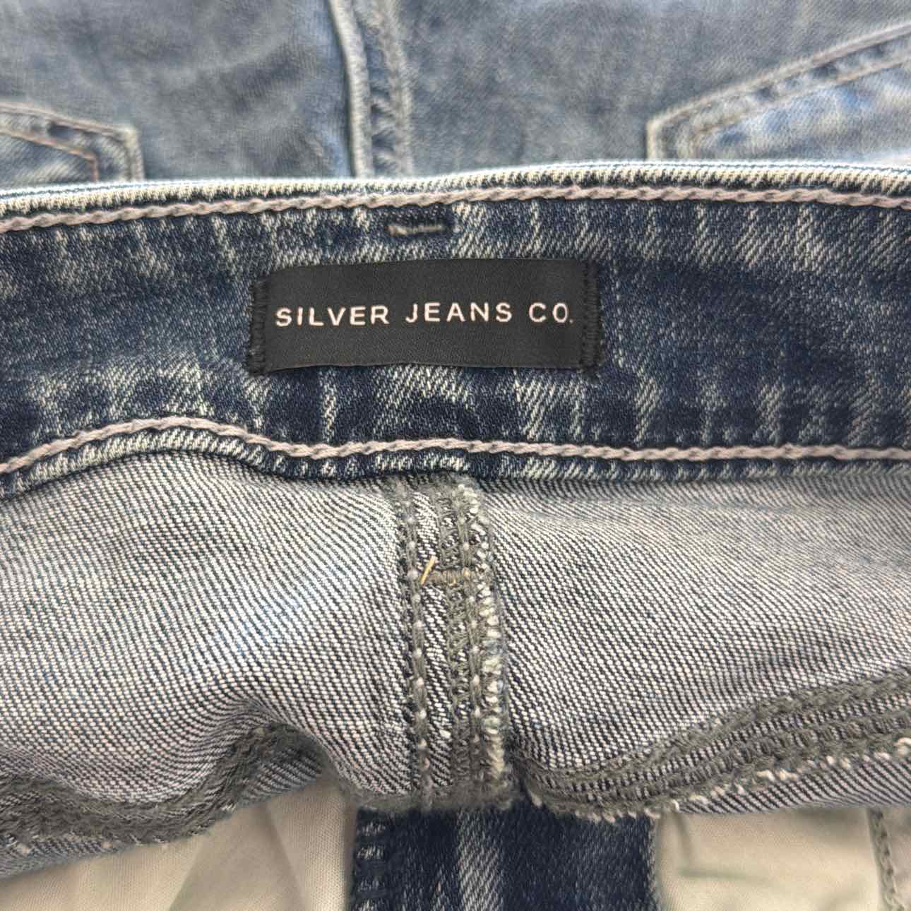 Silver Jean Co. Women Size 9 Blue New Shorts