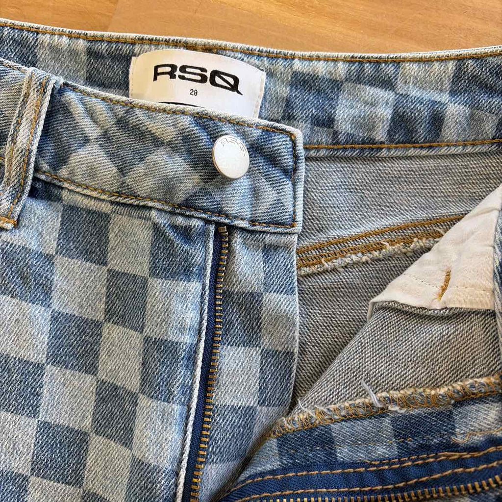 RSQ Women Size 28 Blue Preloved Shorts