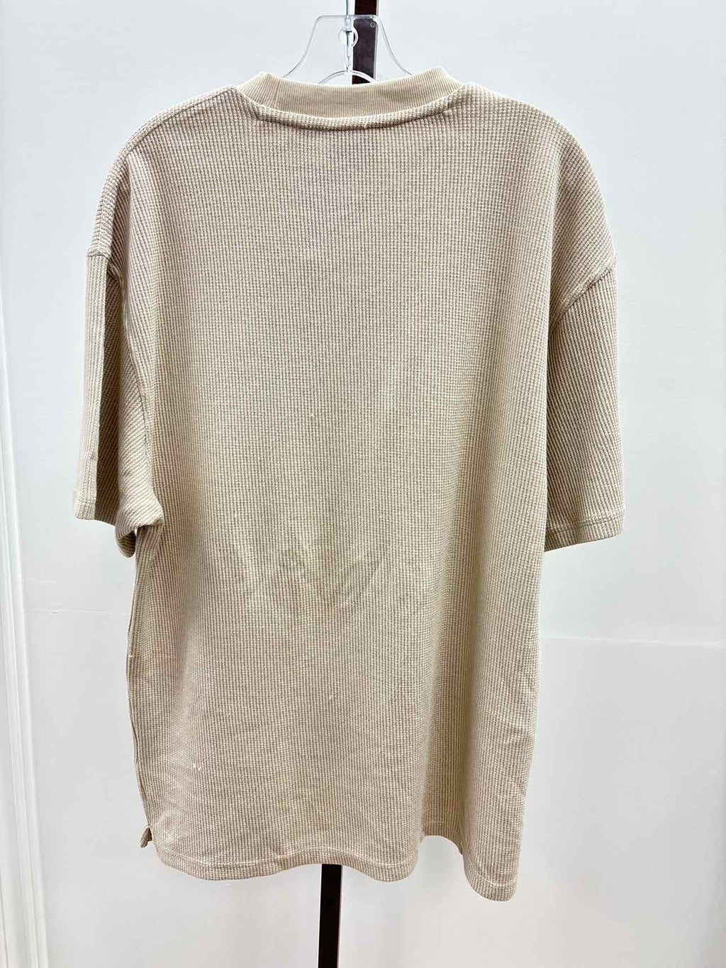 HUGO Size M Men's Waffle-structure T-shirt