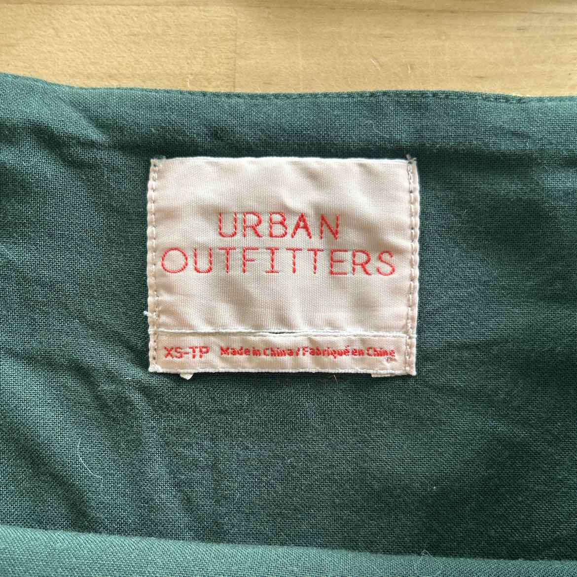Urban Outfitter Size XS Green Preloved Skirt