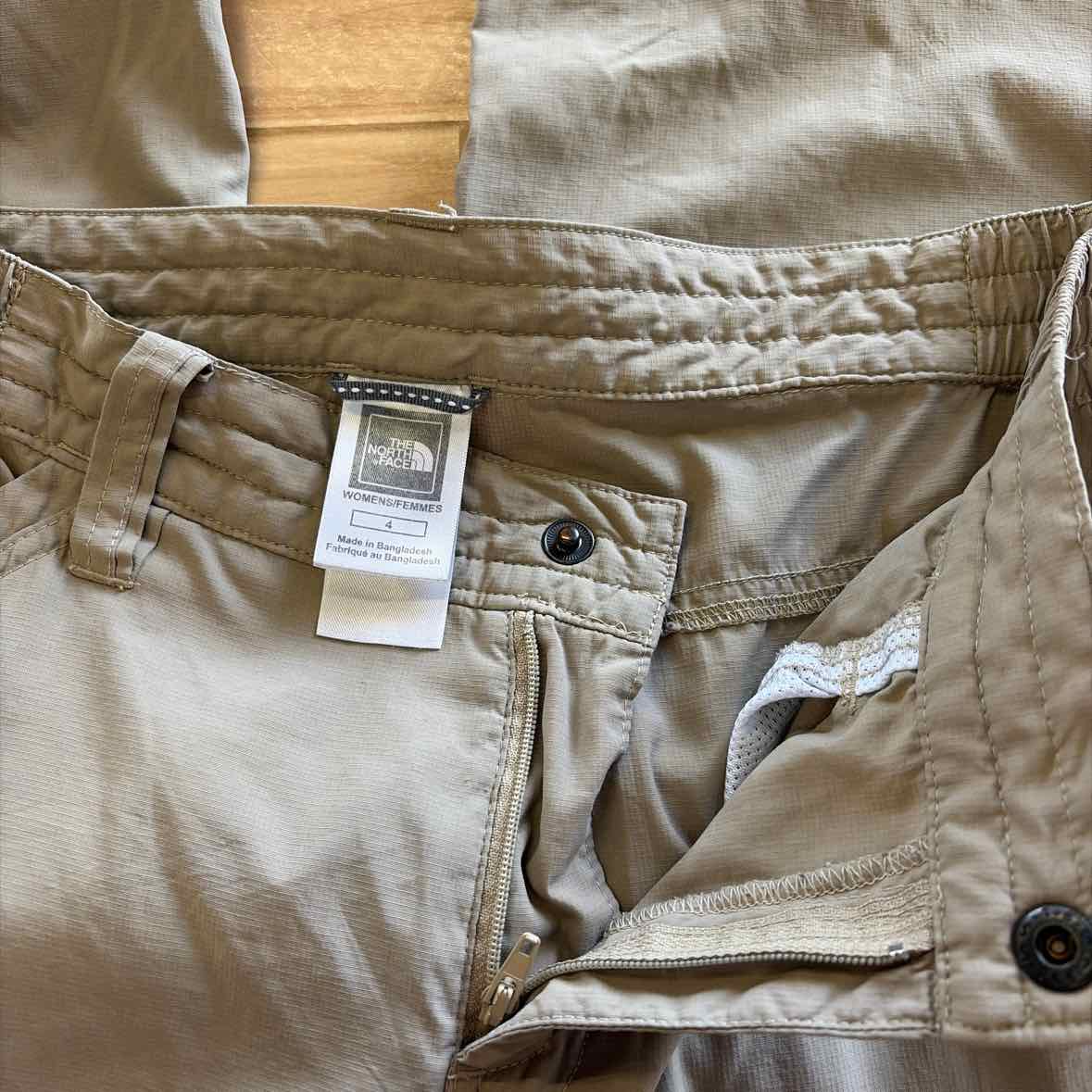 The North Face Size 4 Beige Preloved Pants