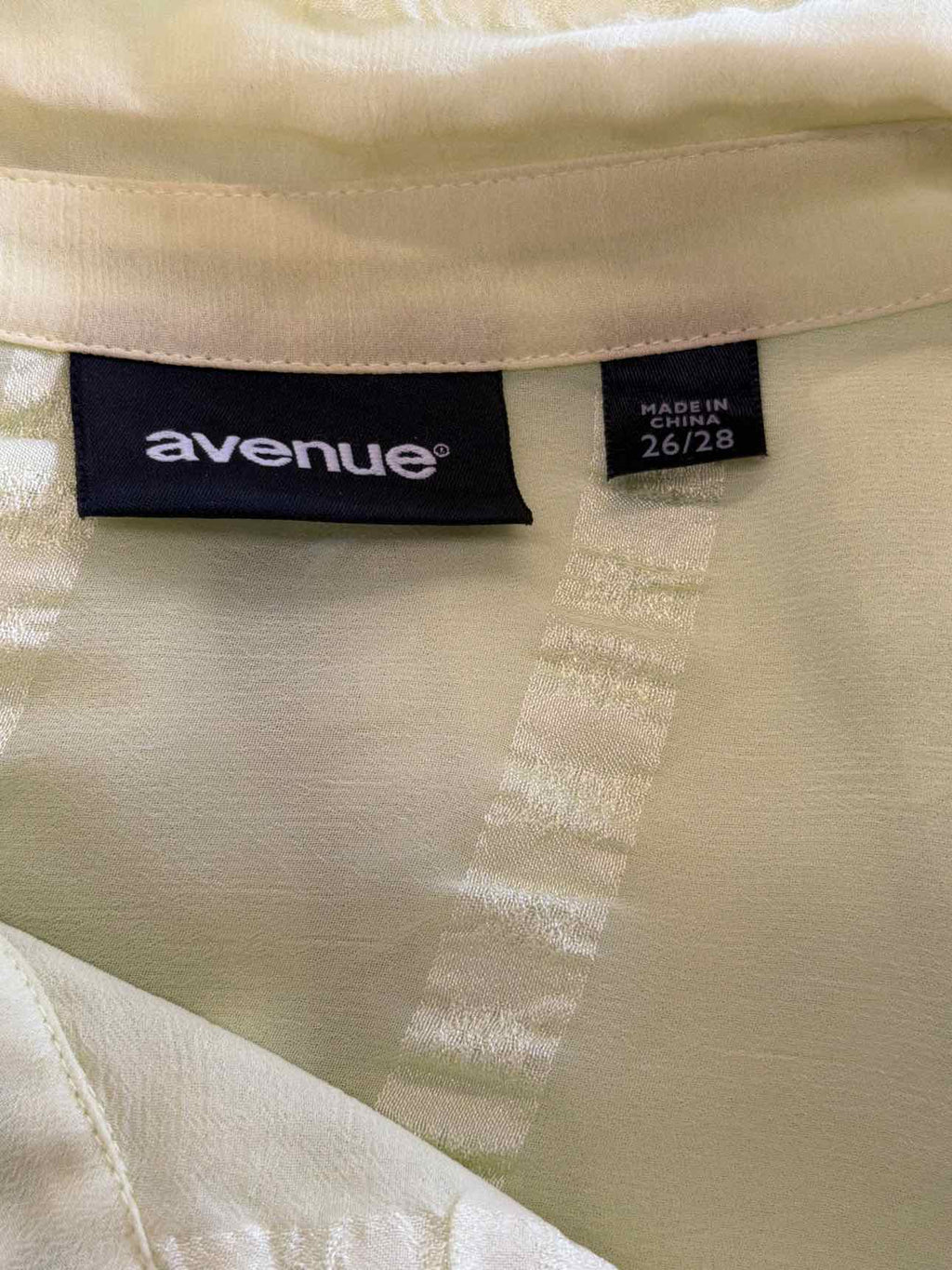 Avenue Size 26/28 Green Beaded 2 pc sets