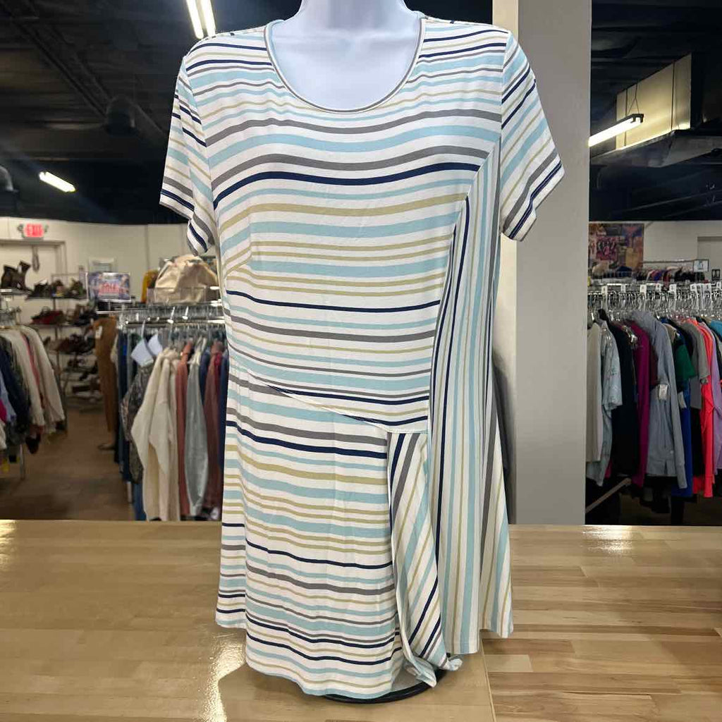 North Style Size M White Preloved Blouse SS