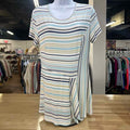North Style Size M White Preloved Blouse SS