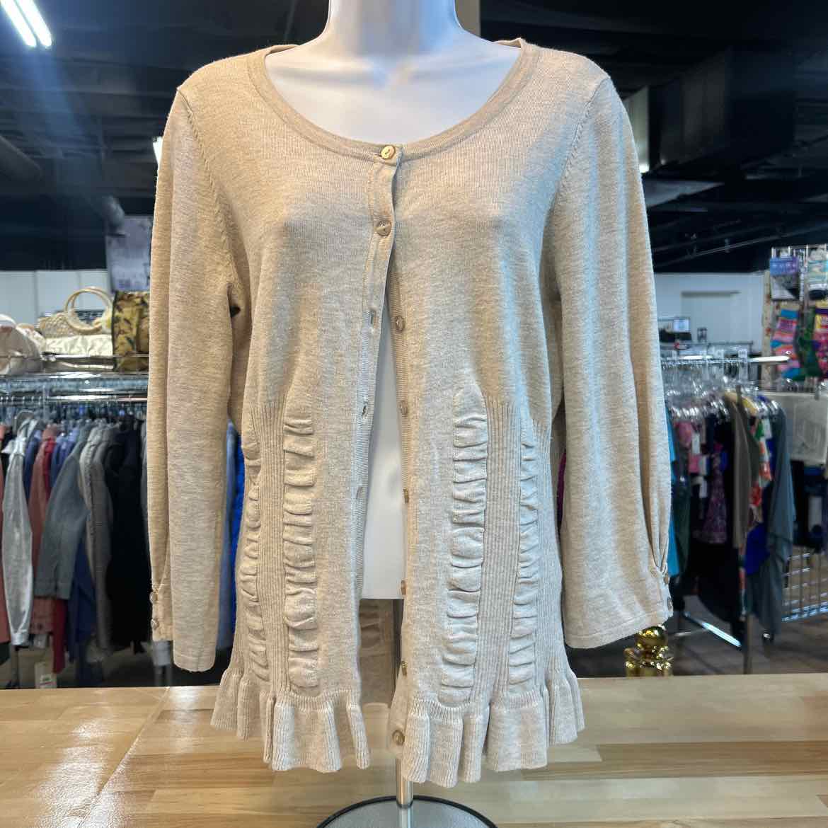 Joseph A Size M Beige Preloved Twinsets