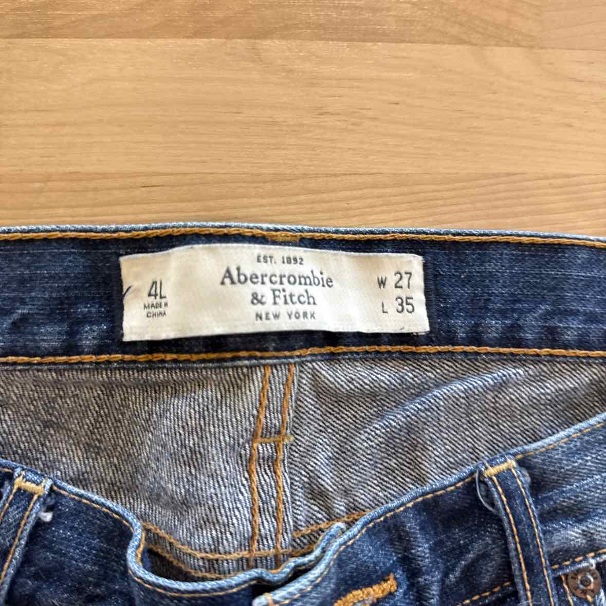 Abercrombie & Fitch Size 4 Blue Jeans